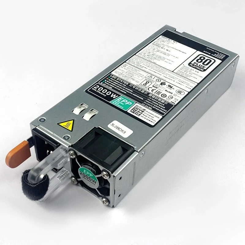 Fonte de alimentação do servidor D2000E-S0 2000W EPP para R540/R640/R740/R740XD/R840/R940/R930/FC630/FC430/C6420 Servidor de 14a geração 0VWF1