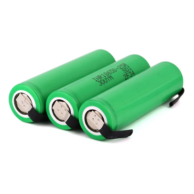 

18650 Battery INR18650 25R 2500mAh 3.7V 30A High Discharge Power Rechargeable