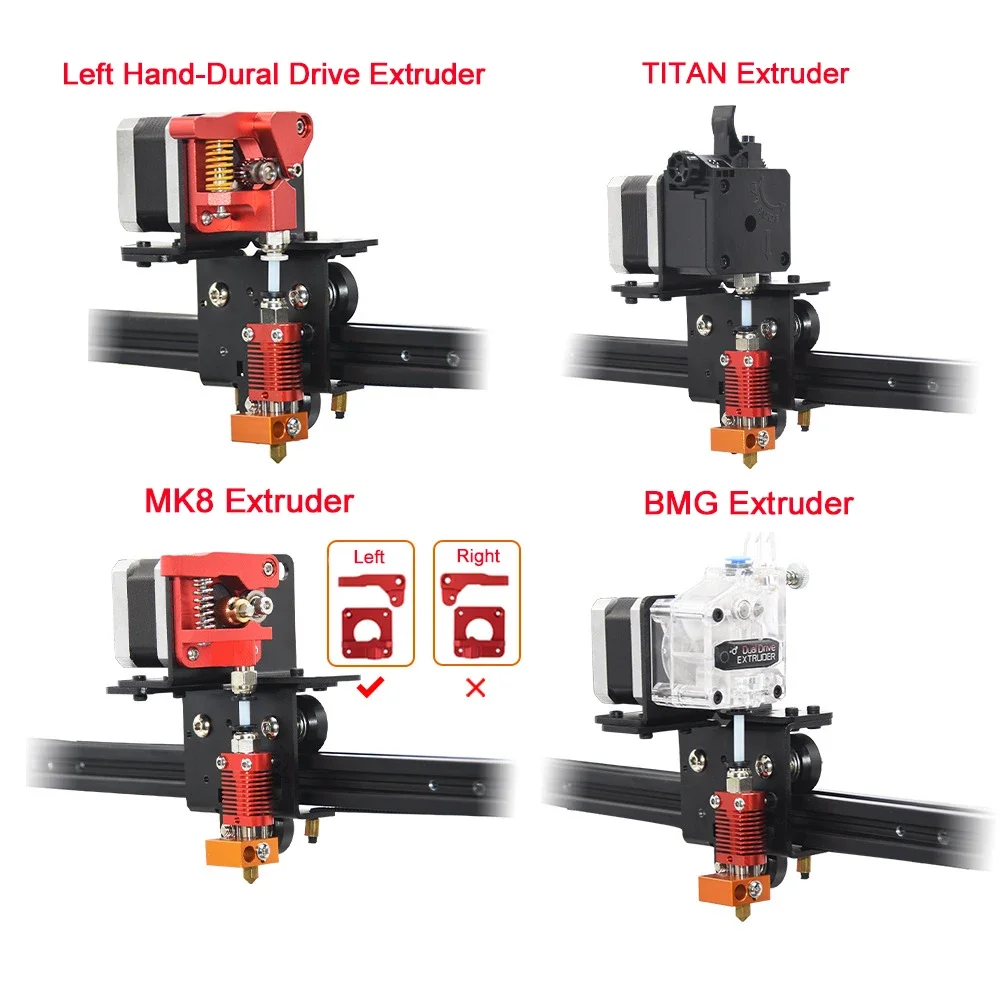 Upgrade Direct Drive Conversion Bracket for Ender 3, Ender 3 V2,Ender 3 Pro 3D Printer for B-MG&Dual Gear&Bowden Extruder