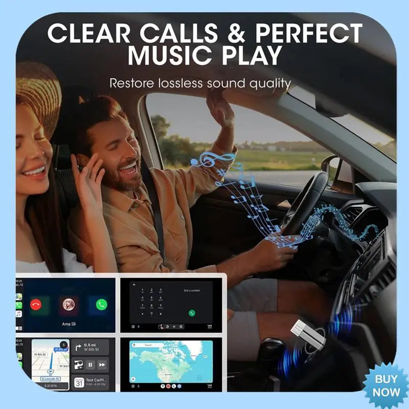 

A47Z Wireless Carplay Android Auto Adapter Wired To Wireless Carplay Dongle Mini Wireless Android Auto