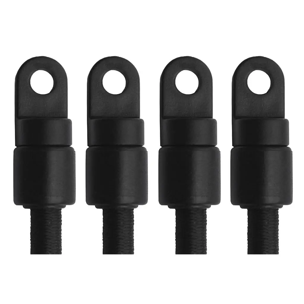 

Концевой стопор шнура банджи, черный нейлоновый зажим, аксессуары для каяков и лодок для изготовленных на заказ весла