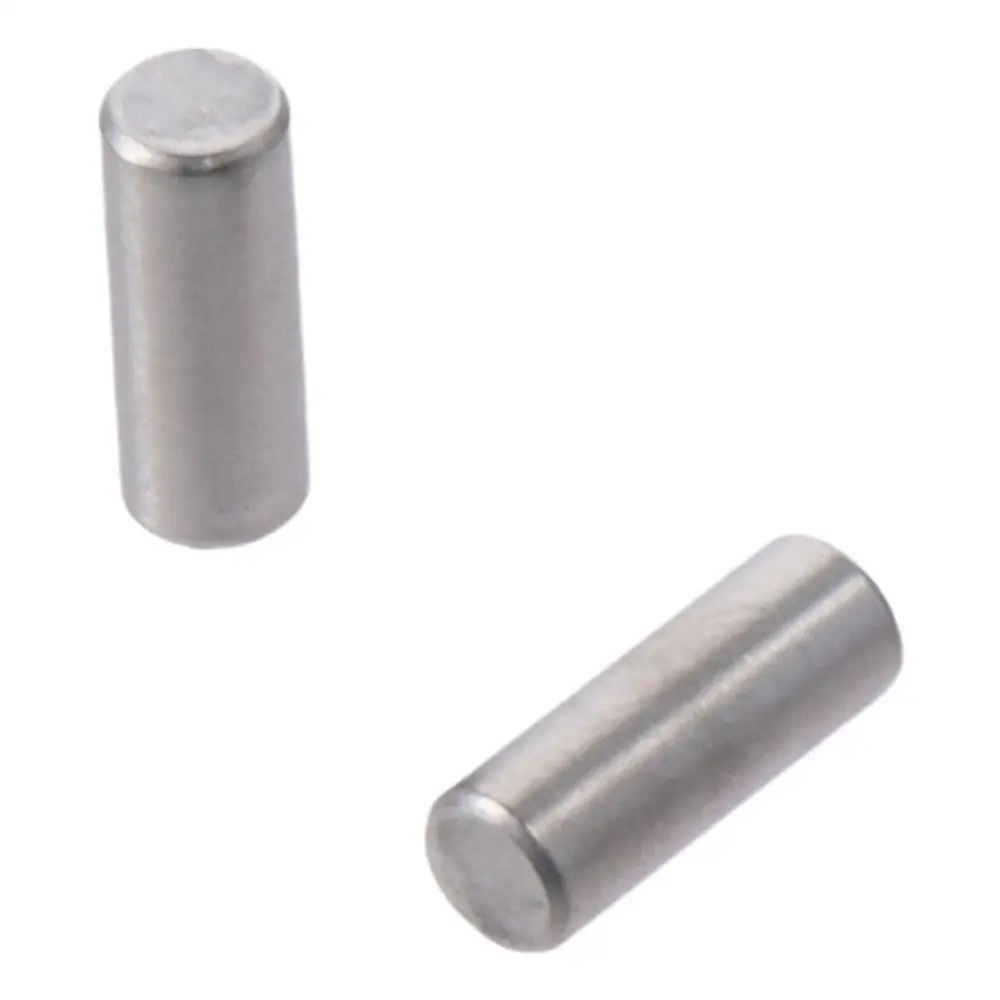 25Pcs Smooth M6 Dowel Pin 12/14/16/18/20/25/30/35/40mm 304 Stainless Steel Cylindrical Pins Silver Tone Fasten Elements