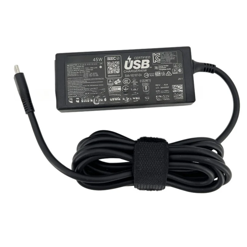 

Original 15V 3A 45W Type-C AC Adapter Charger HP L42206-001 TPN-LA19 L43407-001