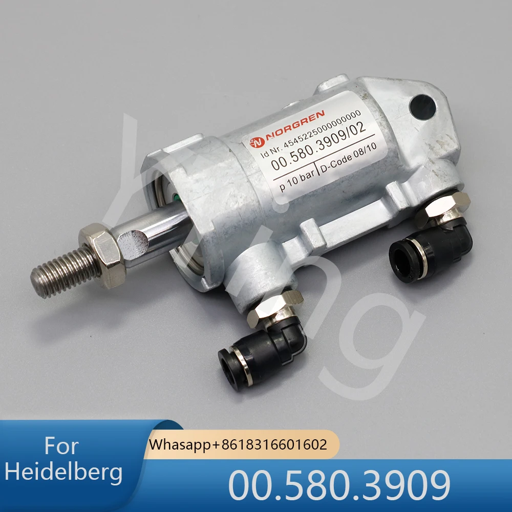 00.580.3909 4MM Copper/Glue Nozzle Heidelberg Air Cylinder SM52 SM74 SM102 Machine Pneumatic Cylinder D25 H25