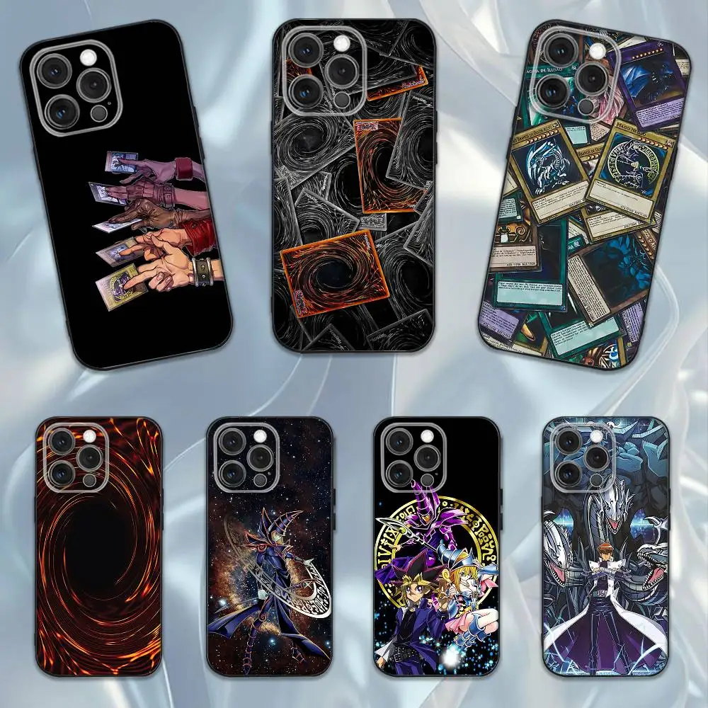 

Anime Y-Yu-Gi-Oh Yugioh Phone Case For iPhone 16e,16,15,14,13,12,11,Pro,X,XS,Max,XR,Plus,Mini Soft Black Cover