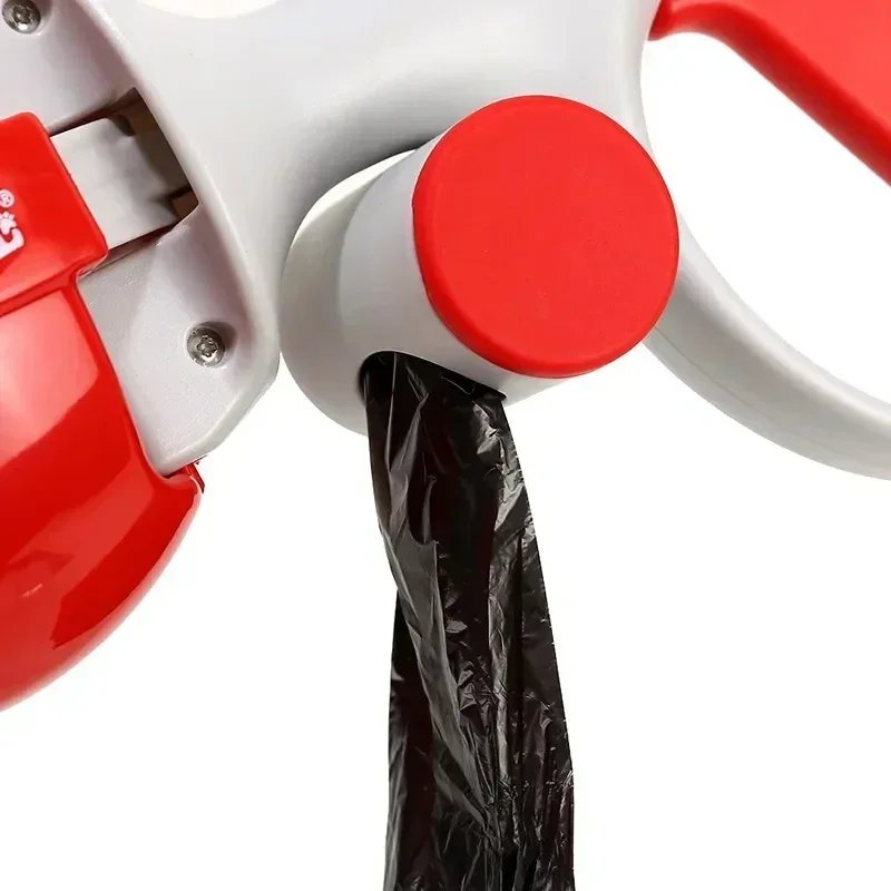 Portable Dog Poop Scooper Outdoor Cleaning Tool Dog Buddy Pooper with Bag for Dogs and Pet Picker Poop Bag Excrement Tool