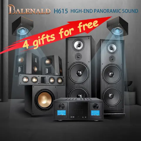 Balenald Dolby Atmos 7.2-channel high-end smart network home theater audio Bluetooth set