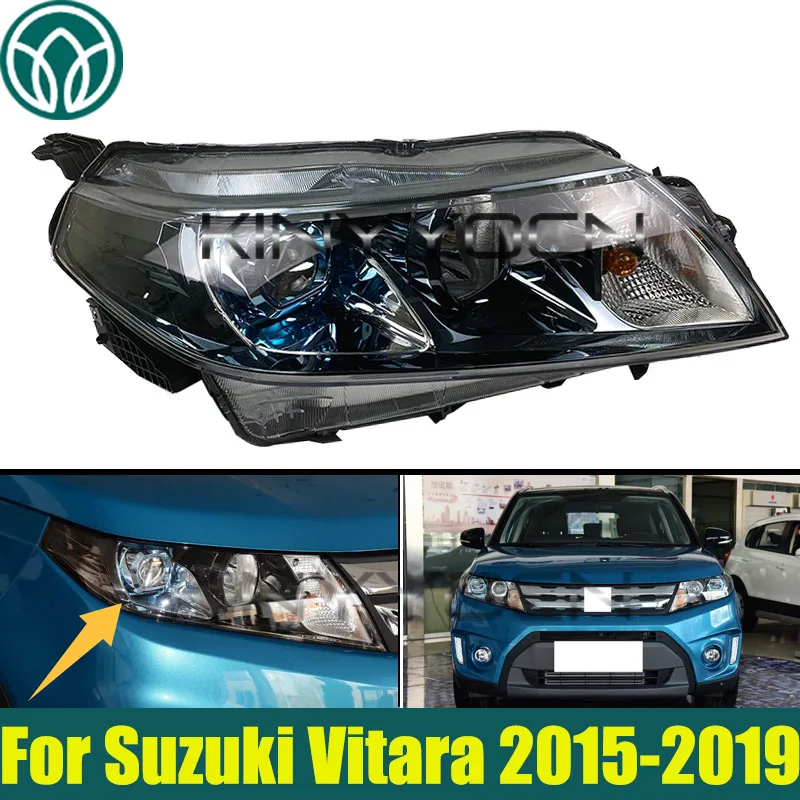 

Светодиодный передний бампер автомобиля для Suzuki Vitara 2015 2016 2017 2018 2019, передние фары, фары