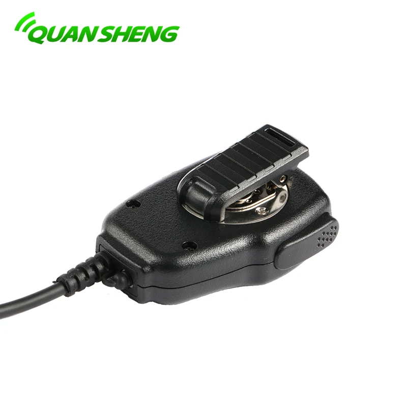 Quansheng ไมโครโฟนลำโพง QS-3สำหรับ Quansheng Walkie Talkie วิทยุสองทาง Baofeng TYT ลำโพงวิทยุสองทาง