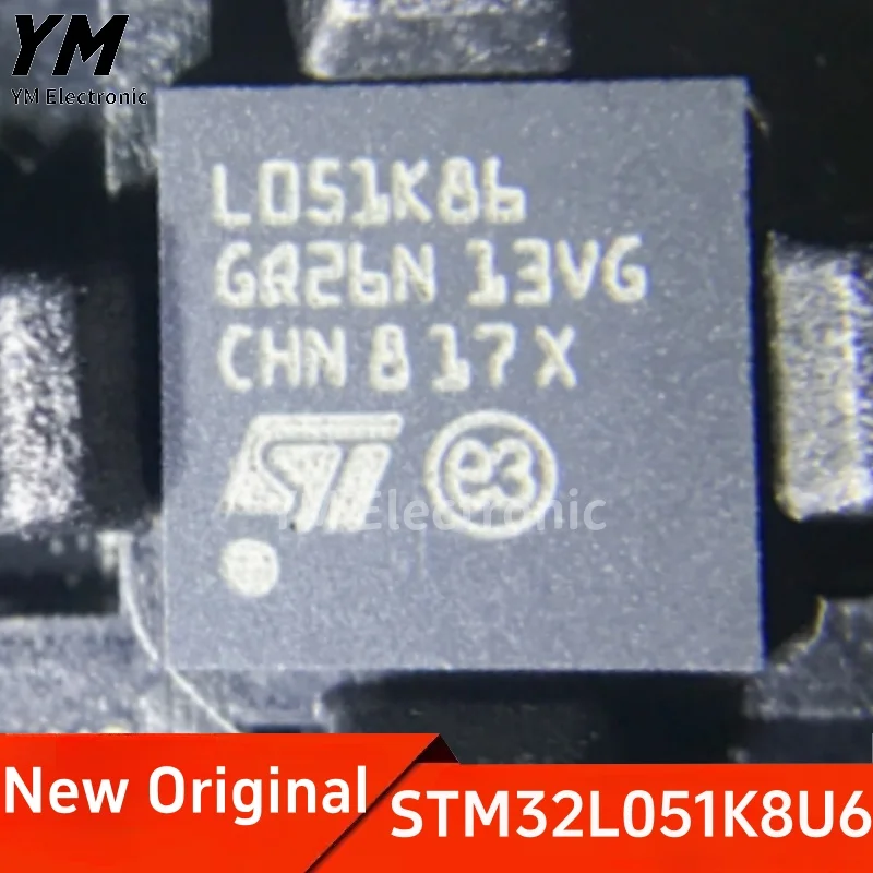 

New Original STM32L051K8U6 UFQFPN-32 ARM Cortex-M0+ 32-bit Microcontroller MCU