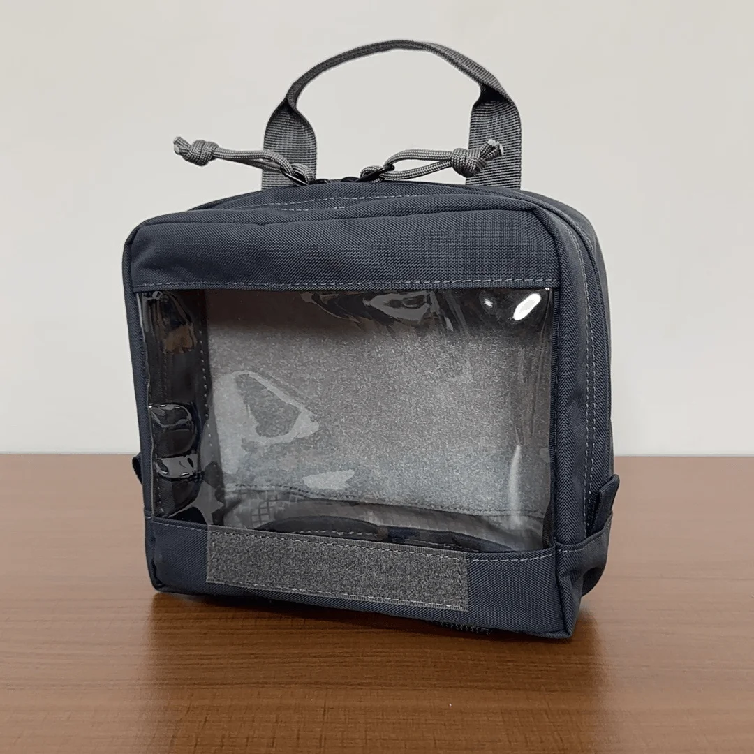 Tactical Transparent Secondary Bag Simple Inner Hanging Accessory Bag Storage Bag