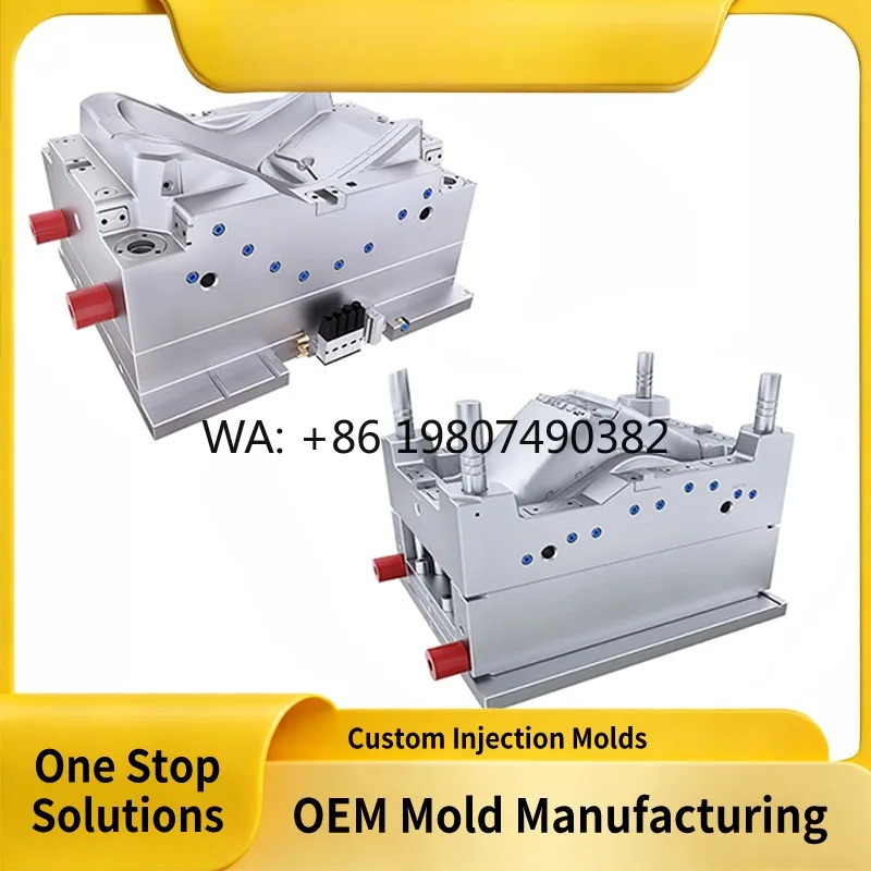High Precision Custom Plastic Mould Design DFM Service NAK20 S136 Steel Mold for Industrial OEM ODM Manufacturing Parts