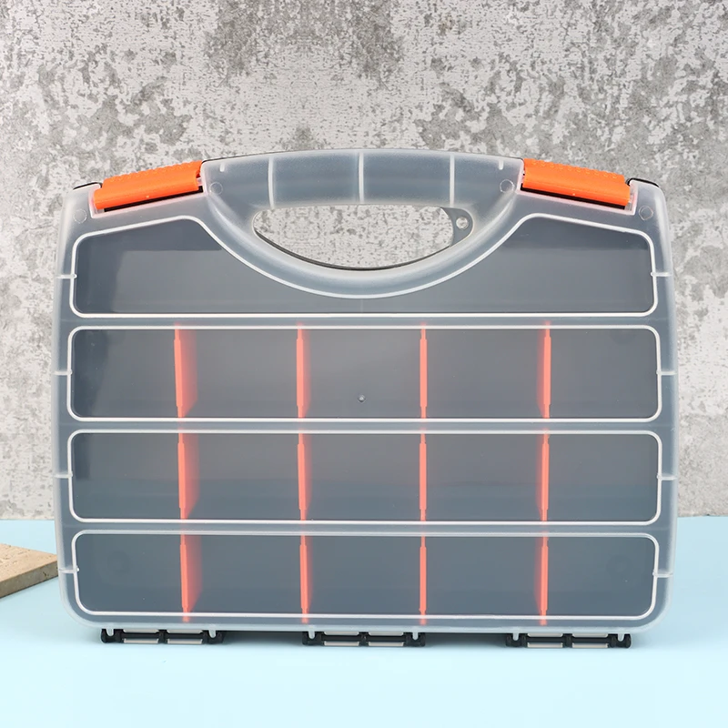 

Tool Box Organizers And Storage Plastic Container Compartment Adjustable Detachable Chest Case For Tool Hardware Fastaner Screw