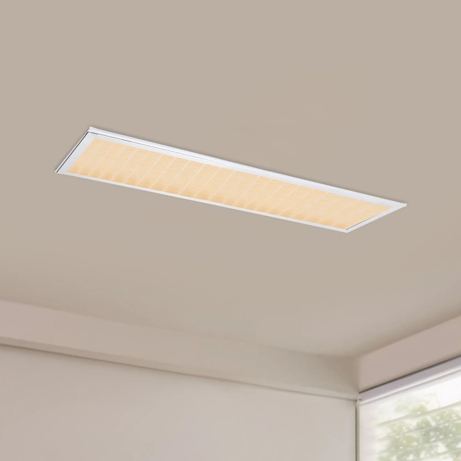 

Ceiling Light Diffuser Cover for Office Anti-Dazzling Fireproof PVC Lampshade Diffuser Strip Uniform Illumination Meeting Room