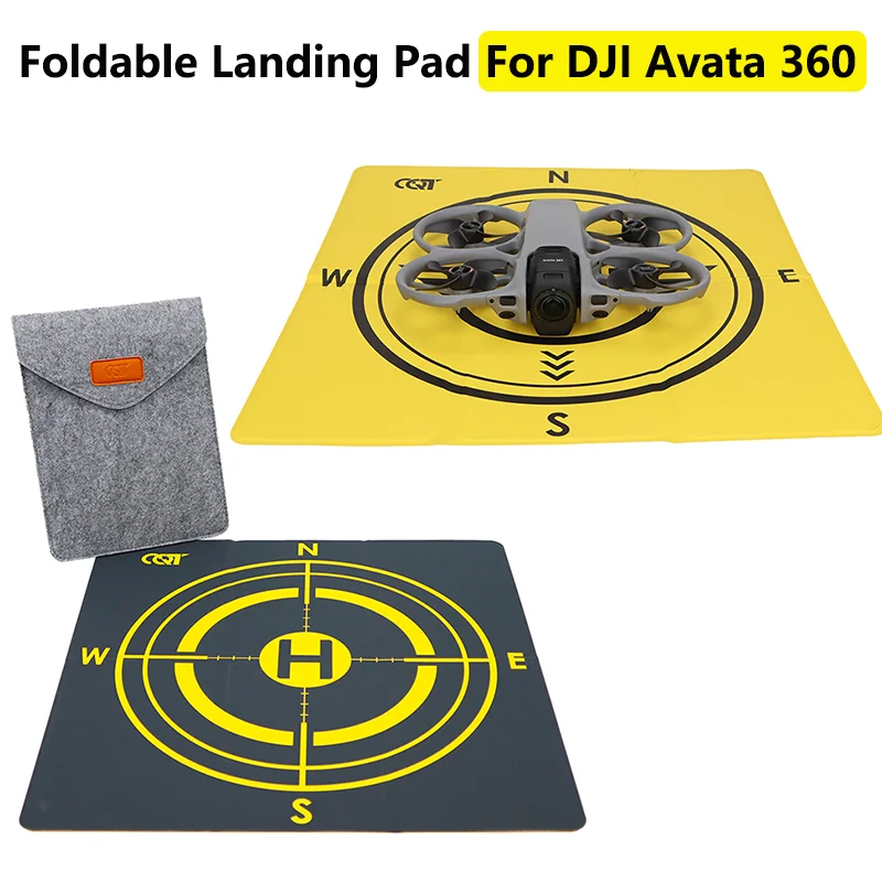 Foldable Landing Pad For DJI AVATA 360 Drone 43CM Parking Apron Double-sided Two-color Waterproof Avata 360 Universal Accessory