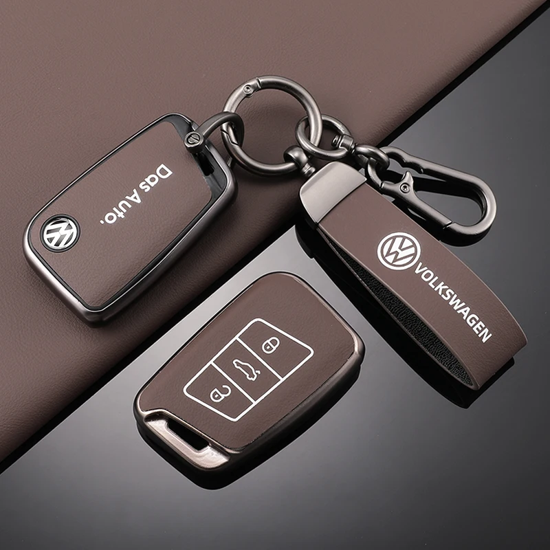 Fashion Car Smart 3 Buttons Key Case Cover Shell Fob for VW Volkswagen Passat B8 CC Arteon Magotan GTE Auto Keychain Accessories