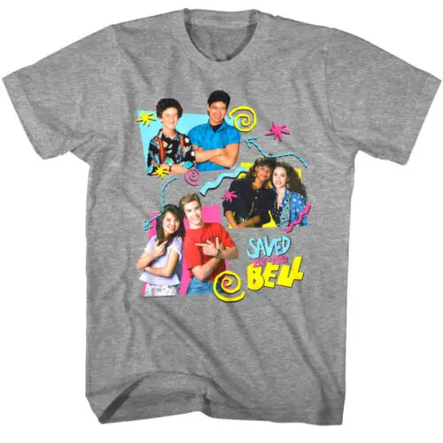 Saved by the Bell 1989 Men's T-Shirt High School Vibes Zach Morris AC Slater