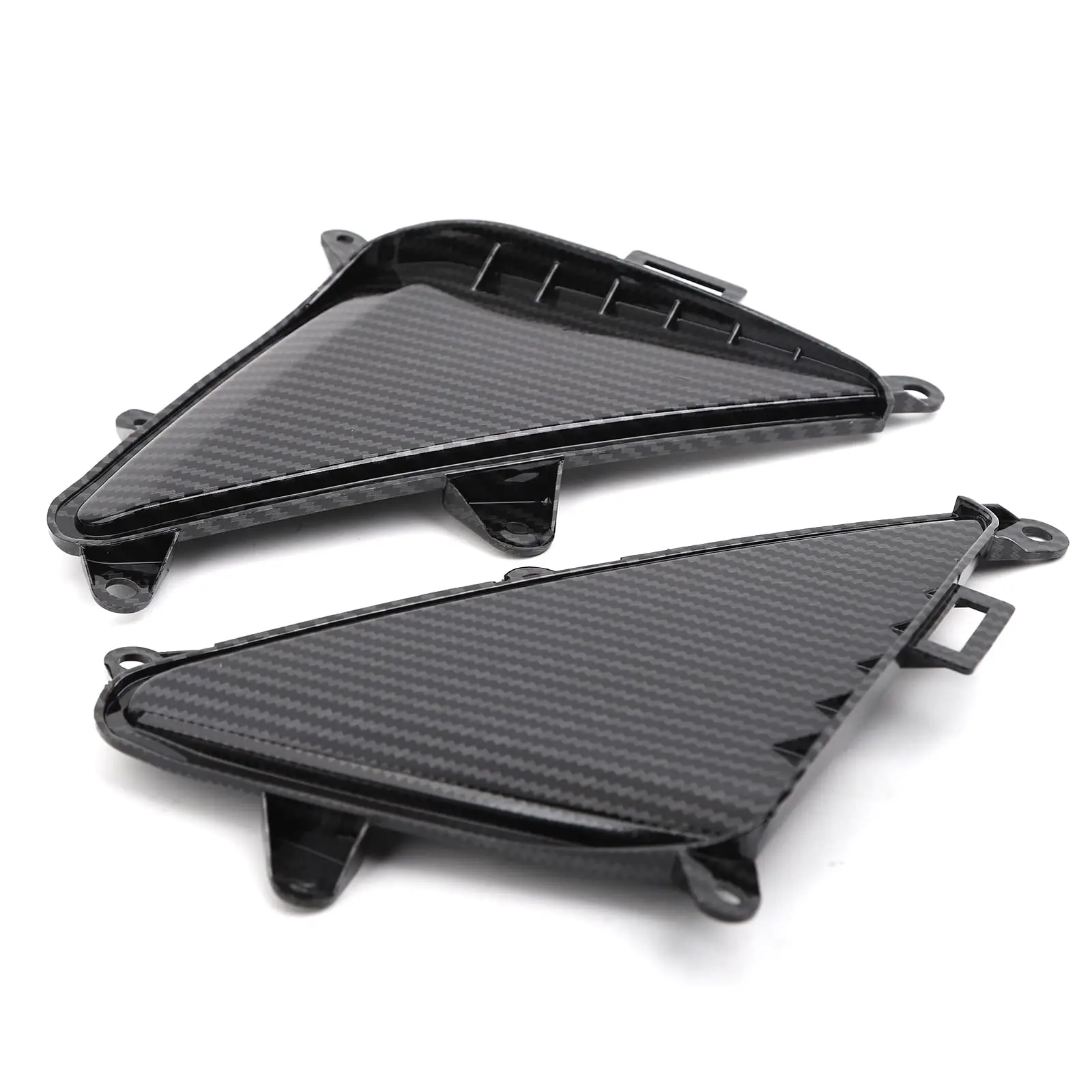 غطاء ديكور جانبي من ألياف الكربون للدراجات النارية مناسب لسيارة Honda Grom Msx125 SF 2013-2016 أجزاء مجموعة انسيابية #6