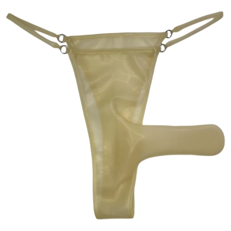 

Мужское нижнее белье, мягкие латексные стринги, прозрачные мужские бесшумные прозрачные футболки, трусики для танцевального клуба, эластичные брюки, трусы