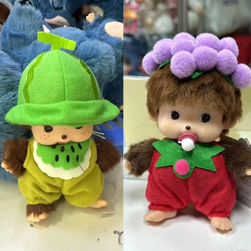 

Плюшевая кукла Monchiqi Fruit Adventure — 6-дюймовая клубничная кукла, милый школьный рюкзак из полипропиленового хлопка, подарок на день рождения Kawaii для девочек (официальный)