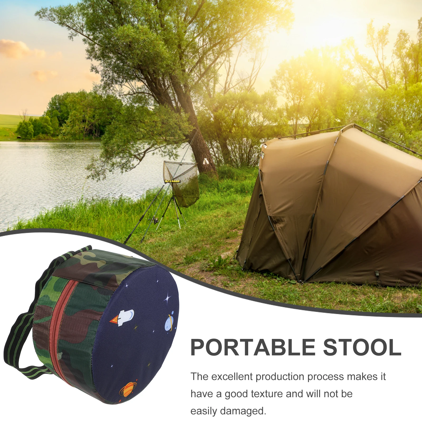 

s Portable Foam 13cm High Hard Seat for Tea Picking Lightweight Outdoor Garden Camping Footstool Hiking Sitting Stool Small