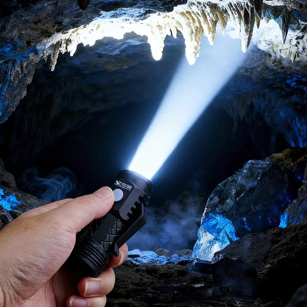 Flash Super Power Flashlight Flashlight Strong Light Rechargeable Super Bright Portable For Cycling Fishing Camping O0e2