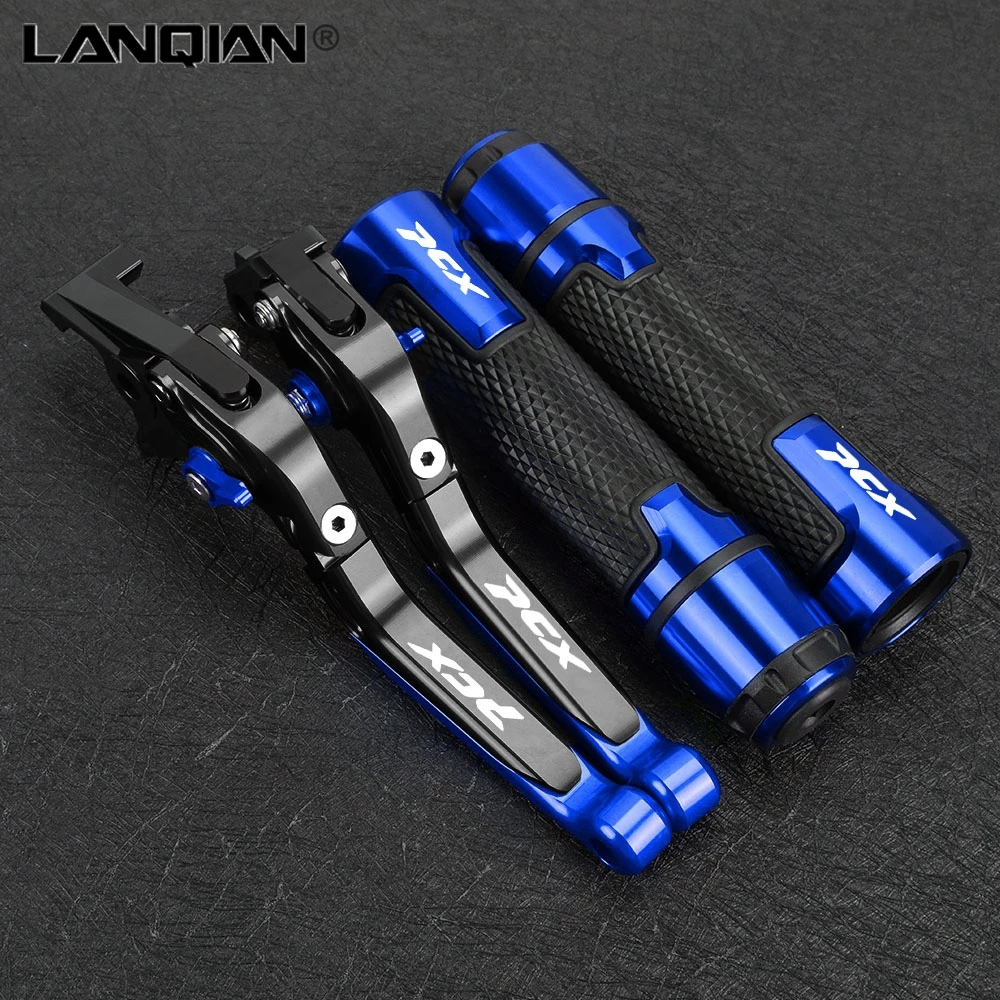 

FOR HONDA PCX125 PCX150 PCX 125 150 2018 2019 Motorcycle Aluminum Brake Clutch Levers Handbrake Handlebar Grip Handle Hand Grips