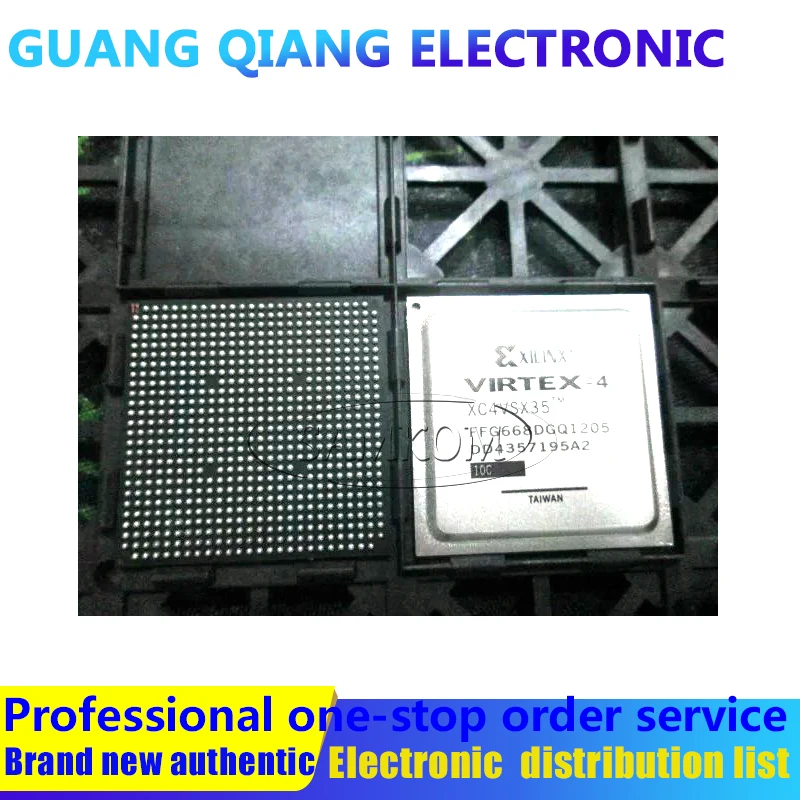 1PCS XC4VSX35-10FFG668C  IC FPGA 448 I/O 668FCBGA