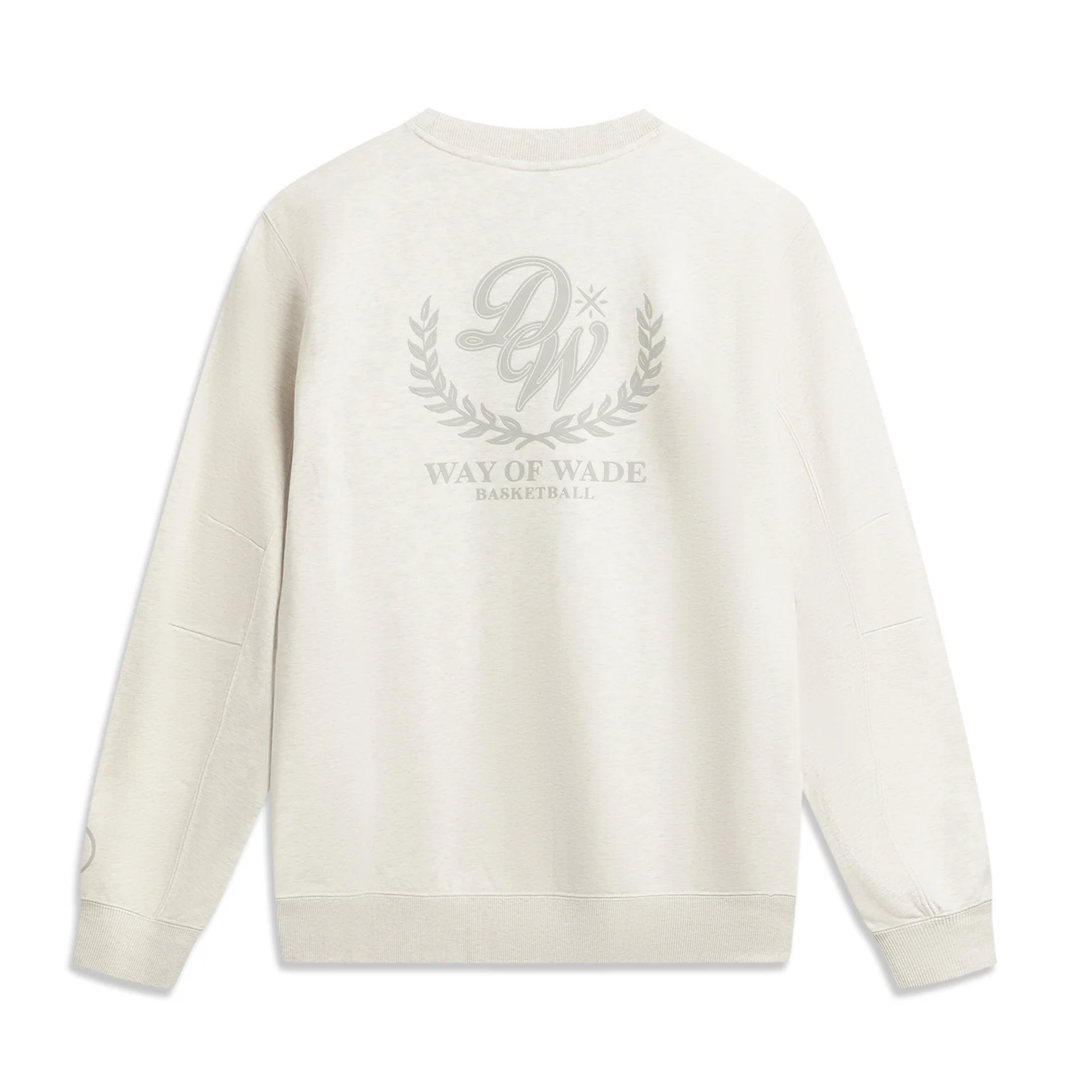 Li-Ning Men's WADE Sweatshirt Regular Fit 84%Cotton 16%Polyester Soft Comfortable Round Neck LiNing Sports Pullover AWDW013 image 5