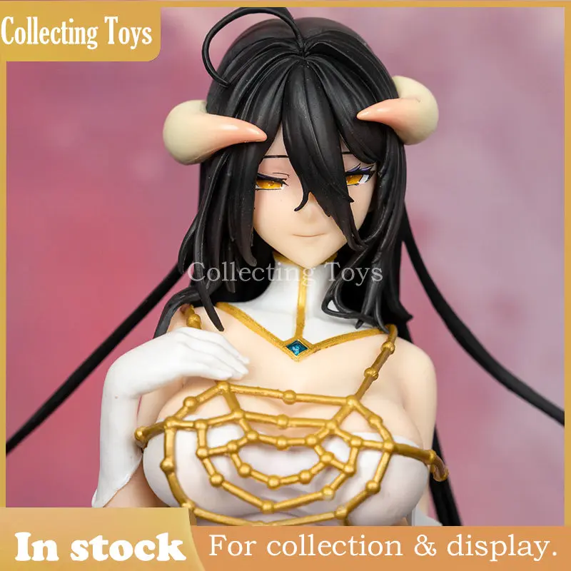 

Статуэтка Албедо Оверлорд, чисто белая фигурка девушки-демона, коллекционная модель в масштабе 1/7, настольное украшение, подарок на день рождения для мальчика, игрушка-украшение