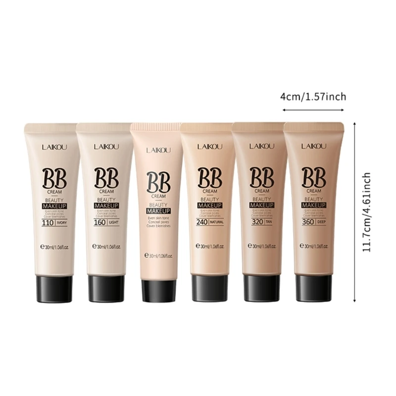 BB-Creme, leichte BB-Creme, deckt Hautunreinheiten ab, Concealer, Feuchtigkeitscreme, Concealer, C1FF