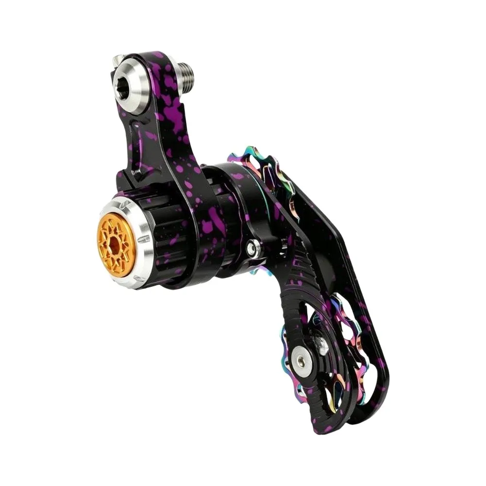 For Mountain Bike DH Rear Derailleur with Optimized Tension Control 11T Pulley and 18mm Fine Tuning Adjustment Range