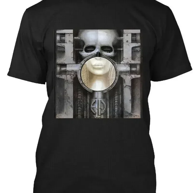 

New Popular Emerson Lake Palmer Brain Salad Surgery English T Shirt S 4Xl