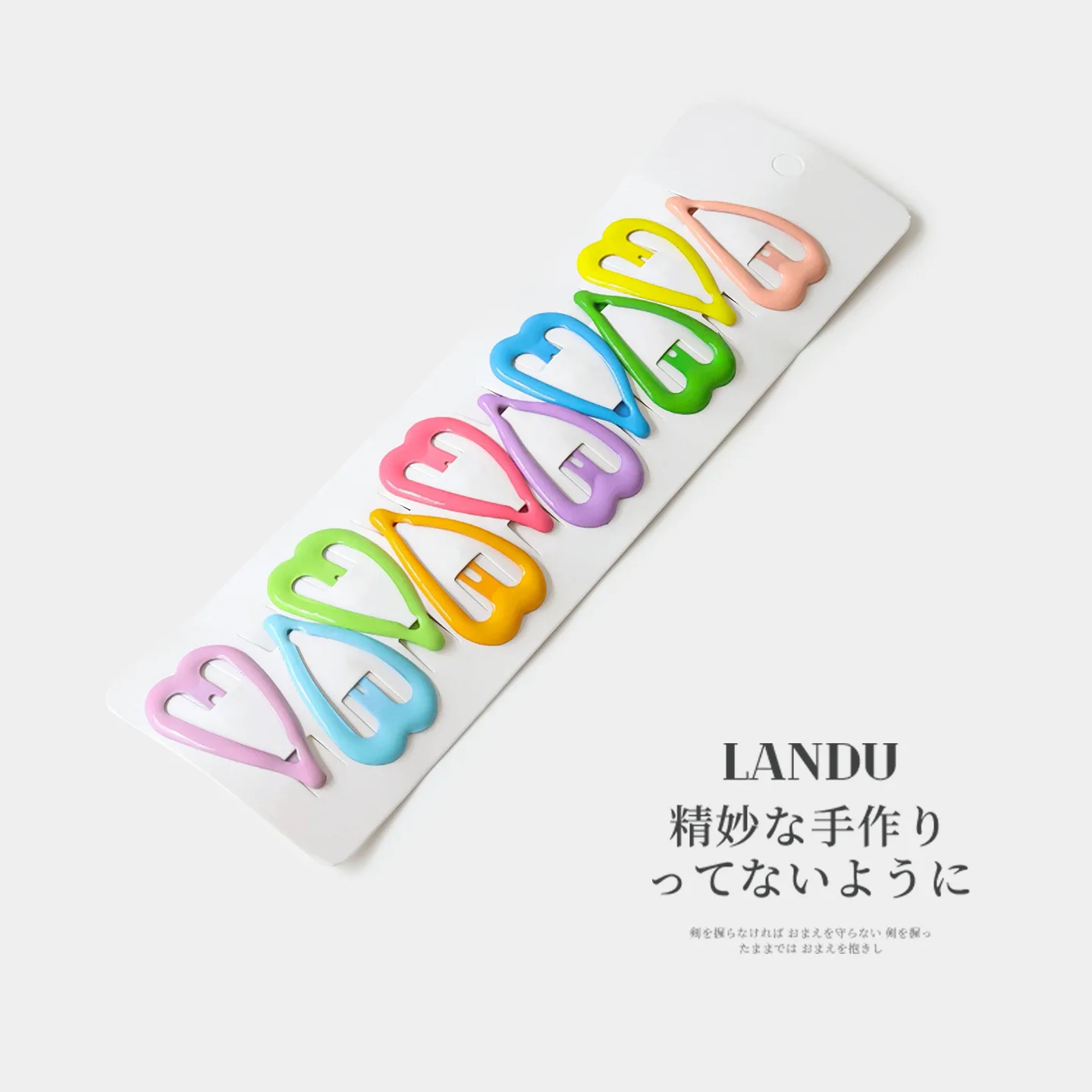 10 Stück bunte BB-Clips, niedliche Haarspangen in Stern- und Herzform, farbenfrohes Haar-Accessoire-Set für Mädchen, ideal als tägliche Haarverzierung. – Detail 8