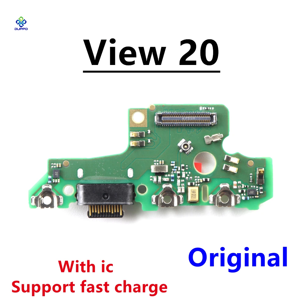 Usb Opladen Dock Poort Flex Kabel Voor Huawei Honor View 10 V10 20 V20 Oplader Connector Board