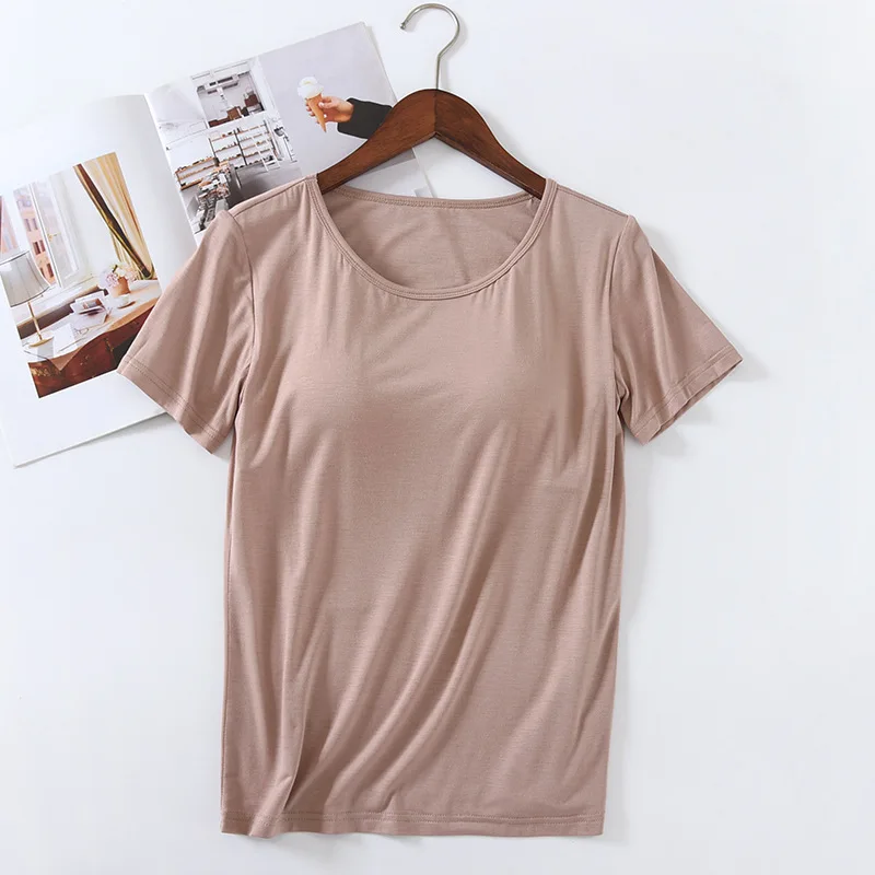 Modal Pajamas Woman Summer Sleep Shirts Female Night Wears Sleepwear Clothes For Night New Short Sleeve Hot Nighty Women