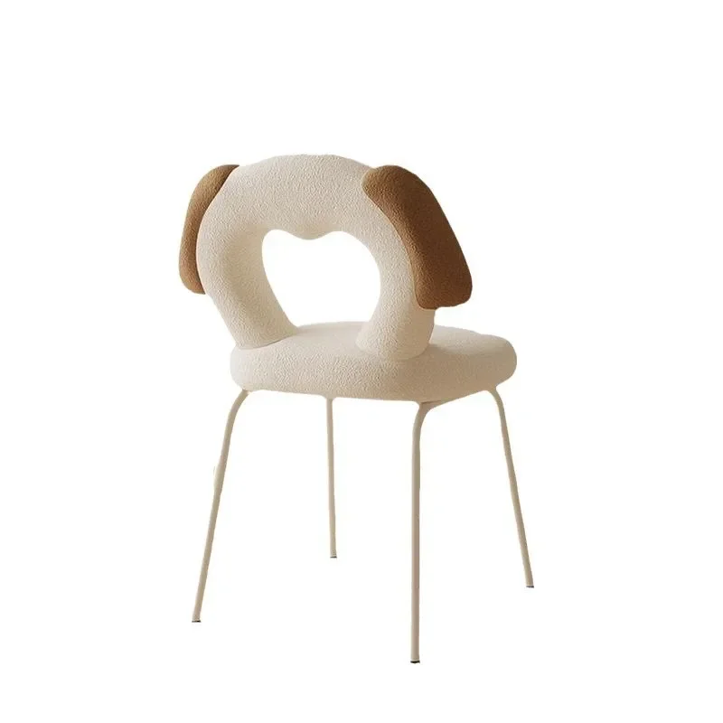 Modern simple cream style light luxury dresser chair, small apartment bedroom manicure makeup multi-functional integration