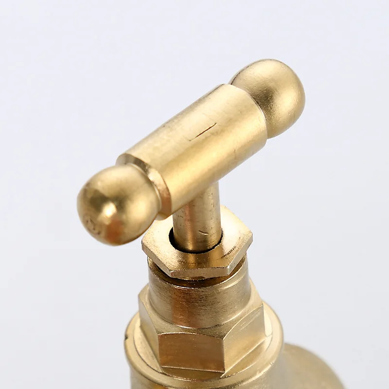 1PC Brass Bibcock Basin Faucet Tap 1/2\' and 3/4\' Outdoor Mop Pool Single Cold Tap