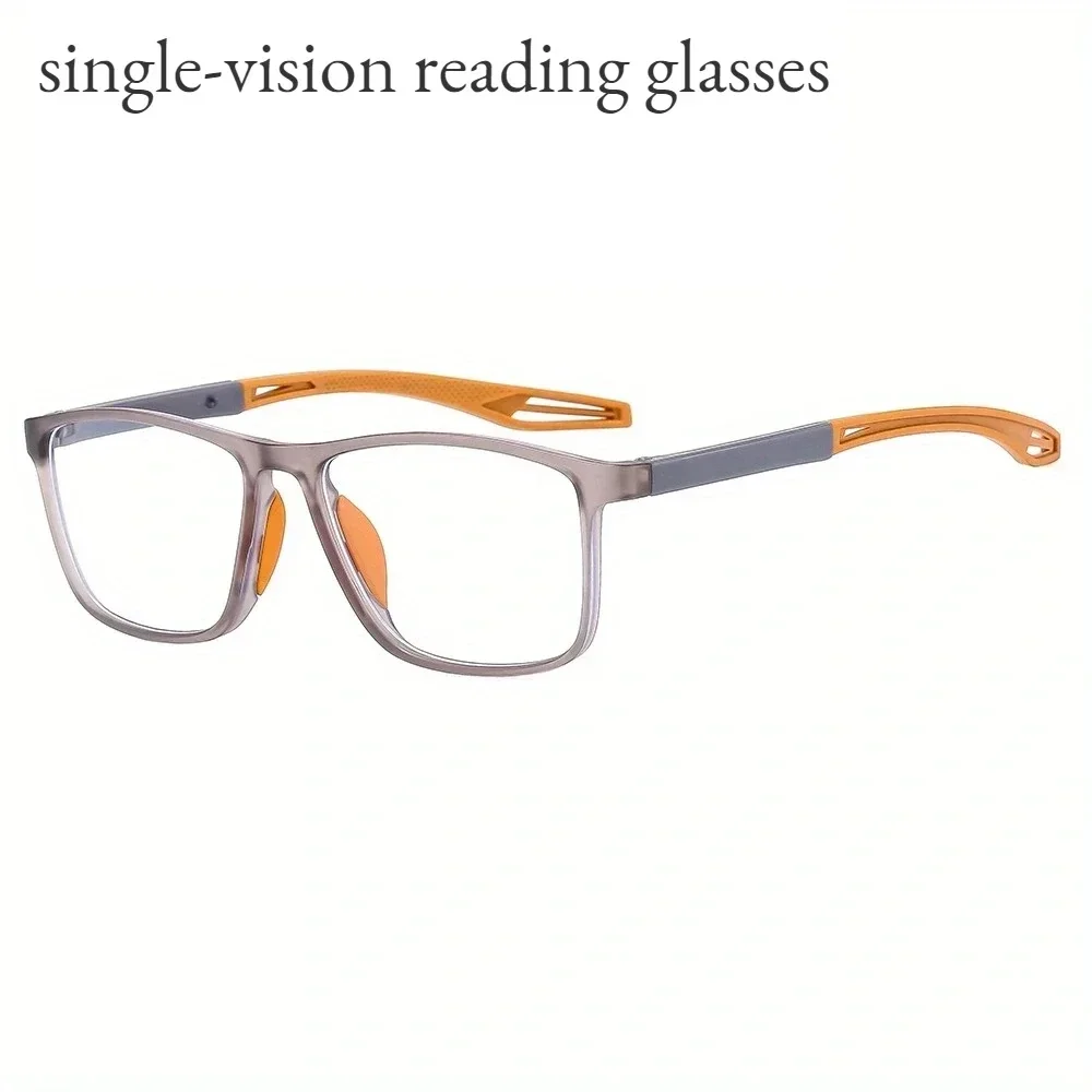 1 Stück Lesebrille für Männer und Frauen, Anti-Blaulicht-Sportbrille, Modische Presbyopie-Gläser, Vintage-Stil, +4,0 bis +1,0 Dioptrien – Detail 8