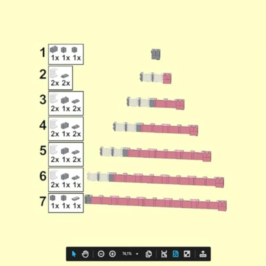 스팀 기차 조립 키트 7와이드 산타페 좌석 코치 여객 열차 브릭 모델 창의적인 MOC 조립 블록 성인용 1223PCS