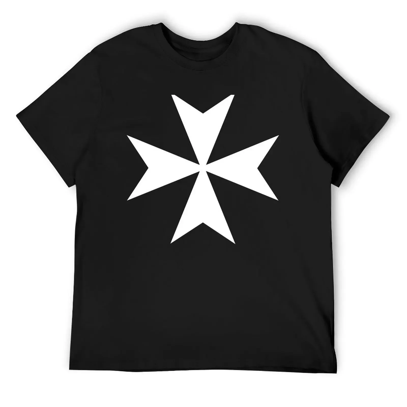 Knights Hospitaller Cross T-Shirt anime tshirt aesthetic clothes mens shirts graphic tee