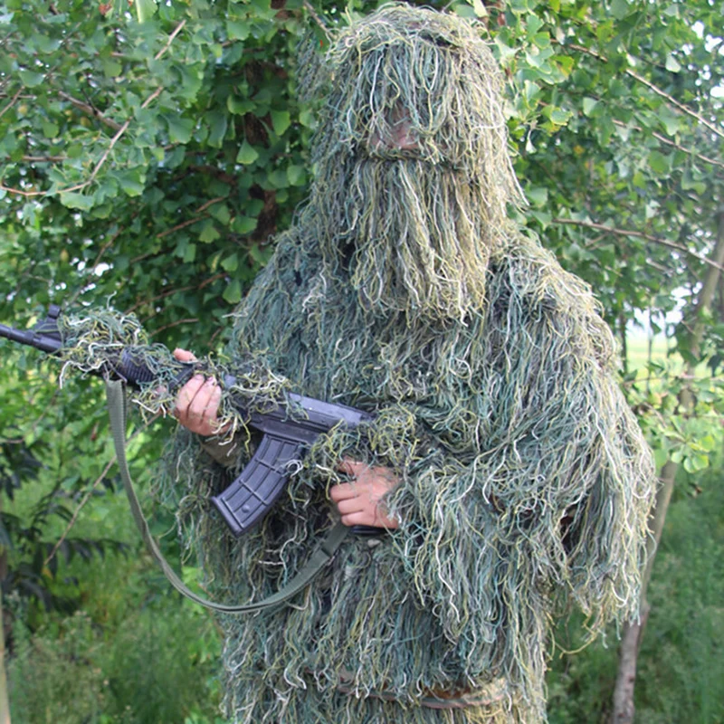 التكتيكية الادسنس قناص موقع قراء دعوى هود التمويه القبعات ل Ghillie دعوى الصيد الألوان CS لعبة غطاء رأس