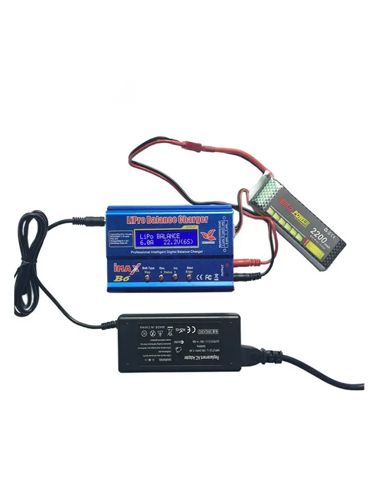 iMAX B6 b6ac 80W chargeur de batterie Lipo NiMh Li-Ion ni-cd numérique RC B6 Lipro Balance chargeur déchargeur + adaptateur 12V 5A