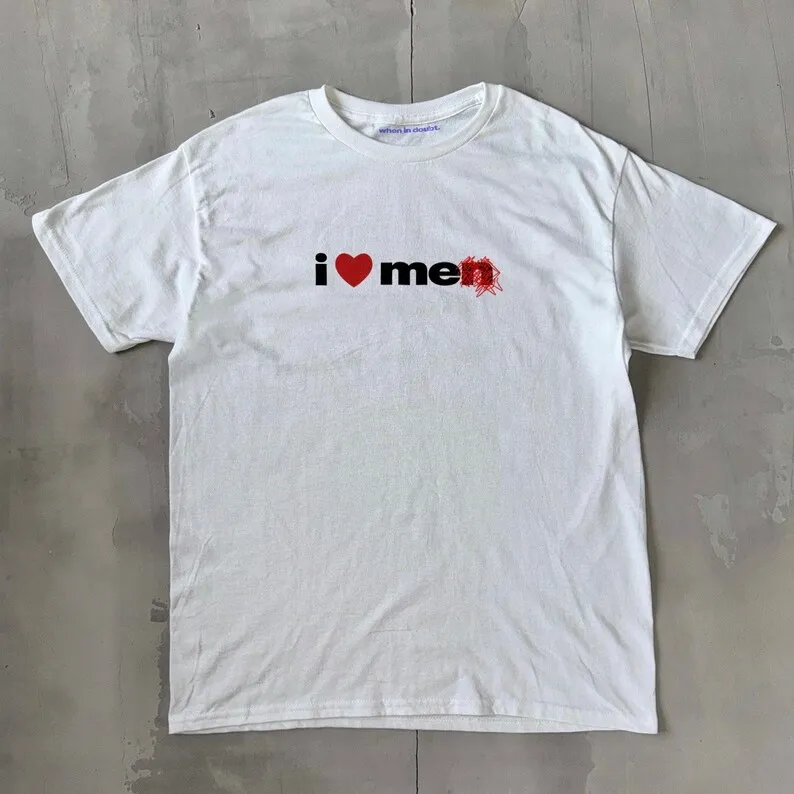 I Heart Me Klassisches Unisex-T-Shirt aus schwerer Baumwolle für Damen und Herren, Streetwear, Harajuku, 90er-Jahre-Vintage-Trend, bedruckte Kurzarm-T-Shirts