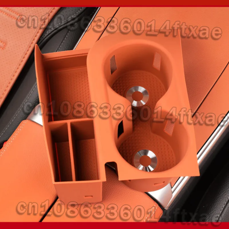 

Car Water Cup Holder coaster silicone anti-slip mat Waterproof Cprotective sleeve For Mercedes Benz C E GLC Class W206 W214 X254