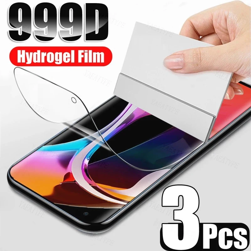 3PCS Hydrogel Film For MOTO G13 G22 G23 G30 G32 G42 G52 G60 G72 G73 G82 G100 G200 5G Screen Protector Film