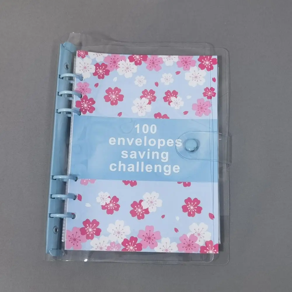 Financial Management 100 Envelope Savings Challenge Money Saving Loose-Leaf Binder 100 Envelope Challenge Binder 100 Envelope