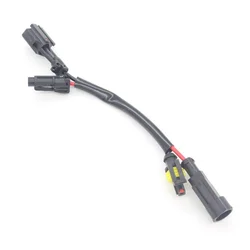 FSYLX 2X CAR Small KET connector Cable HID xenon ballast AMP AUTO HID LIGHT AMP - Small KET Adaptors socket