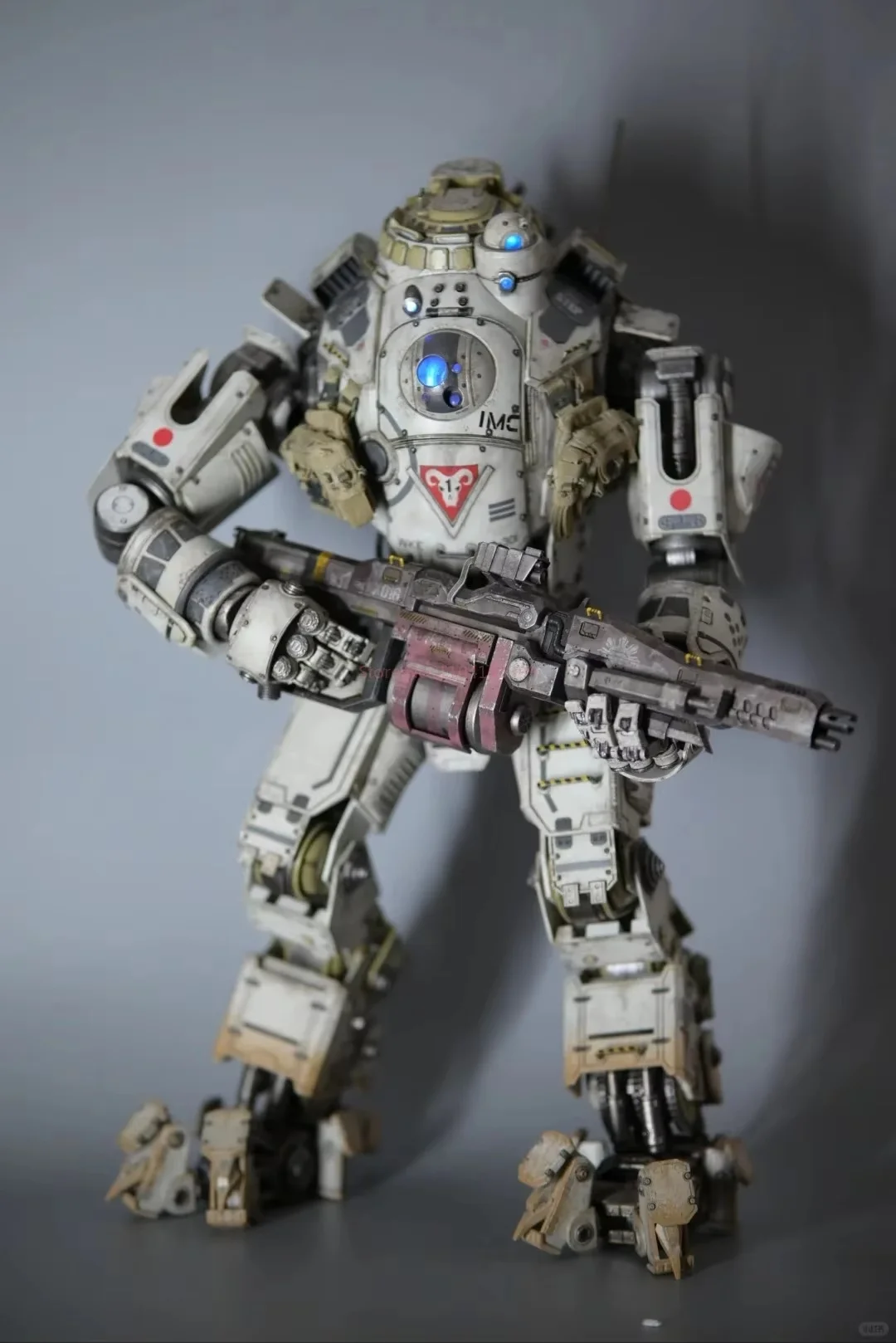 En Stock genuino y Original 3A Threezero 20 pulgadas Titanfall Atlas hueso externo Mecha conductor adjunto figura de acción modelo Juguetes