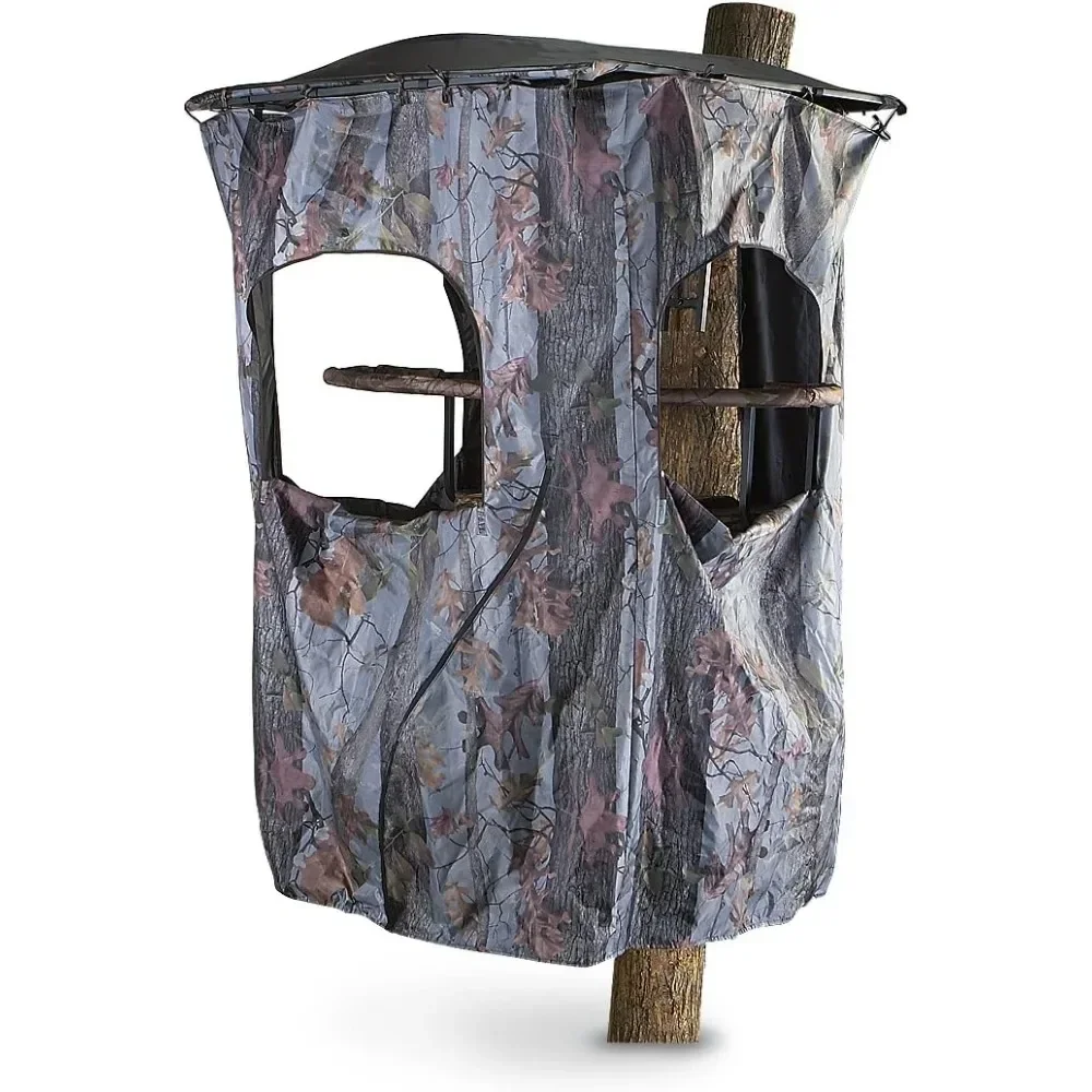 

Universal Tree Stand Blind Kit for Hunting, Elevated Deer Blinds, Camo Tent,EASY INSTALLATION,52.25 x 8.5 x 4.5 inches